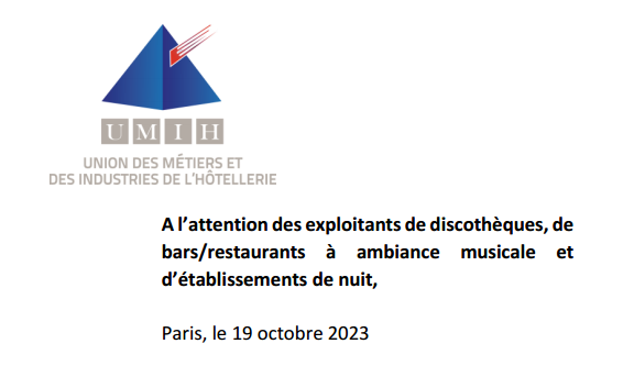 Discothèques et sécurité interne : Focus sur la VAE et les actions de l'UMIH image de l'article