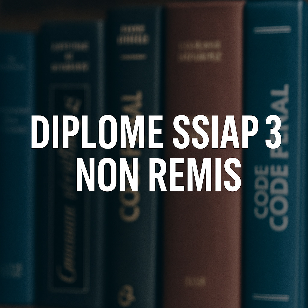 🚫 Diplôme SSIAP 3 fantôme : quand la justice dit stop aux formations bidon image de l'article