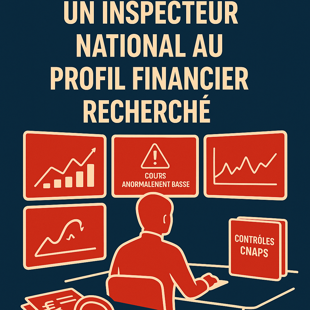 Le CNAPS recrute un inspecteur "profil financier" : une montée en puissance sur le terrain économique image de l'article