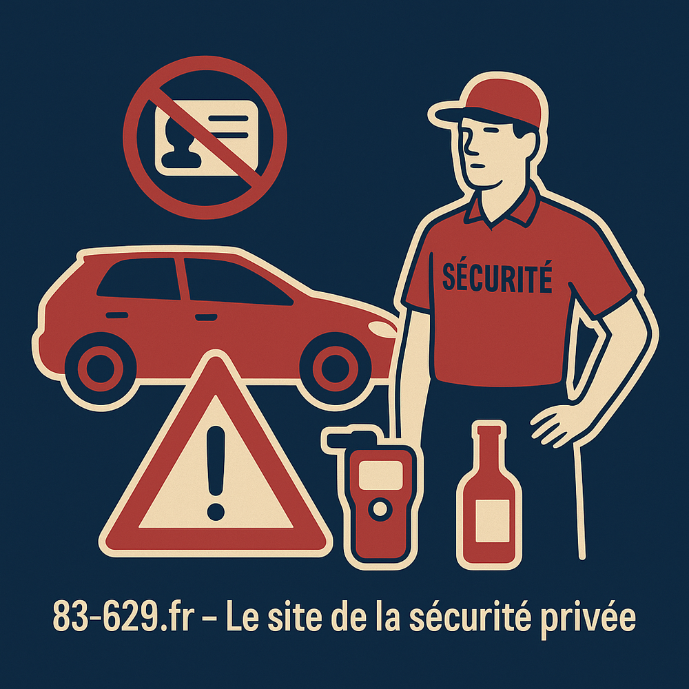 Carte pro : l’impact d’infractions routières sur l’examen du CNAPS image de l'article