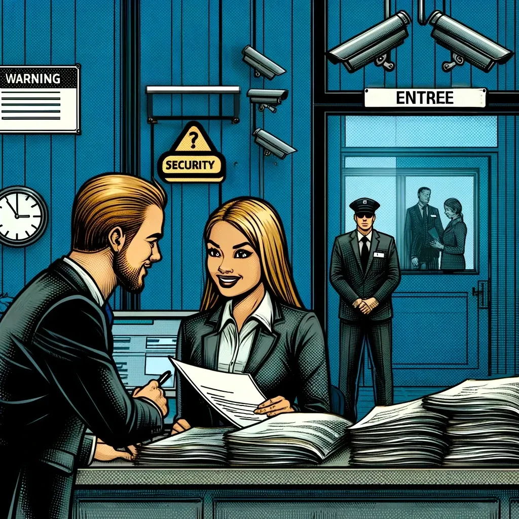 Accueil en entreprise : Quand une tâche anodine conduit à des sanctions du CNAPS et de la justice !