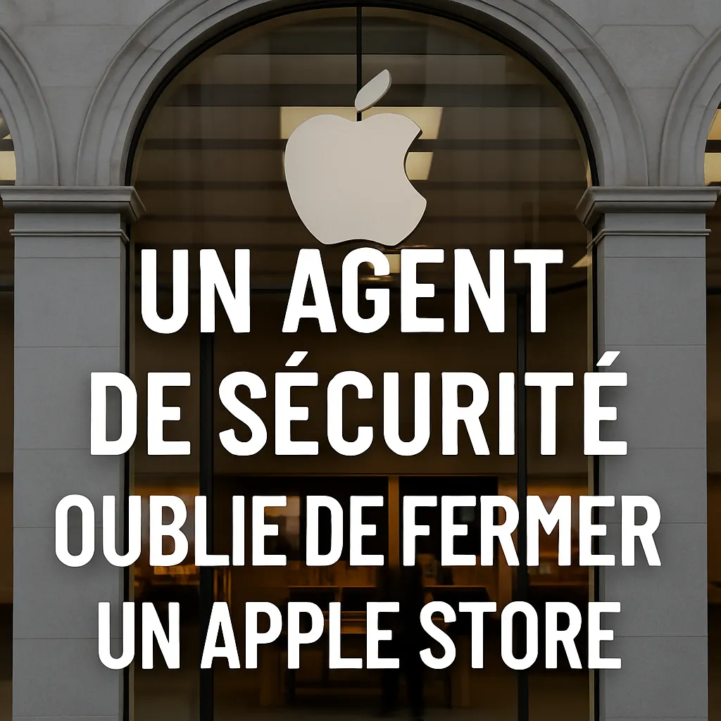 Amsterdam : un agent de sécurité oublie de fermer un Apple Store, les clients s’invitent