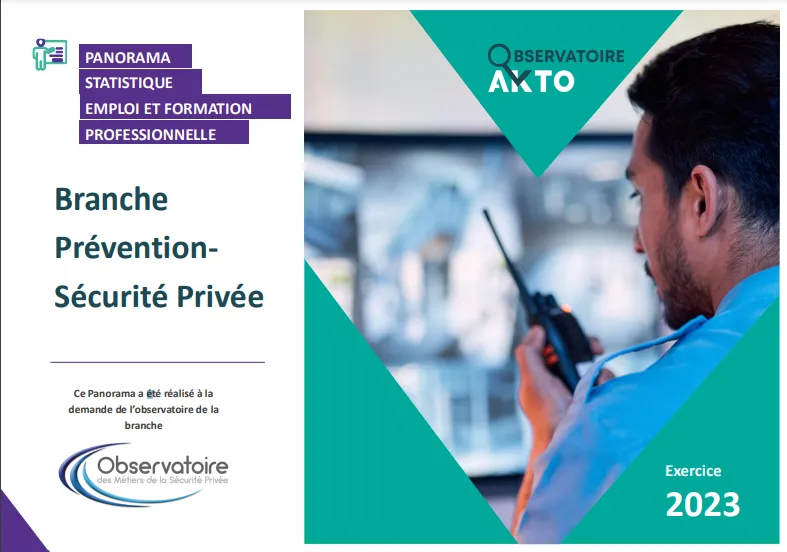 Sécurité privée : 10 chiffres qui dérangent (Rapport de Branche 2025)