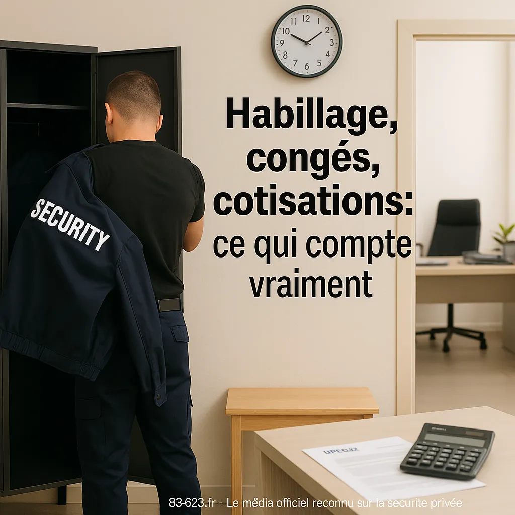 Sécurité privée : habillage, congés payés, et réduction Fillon… peut-on optimiser ?