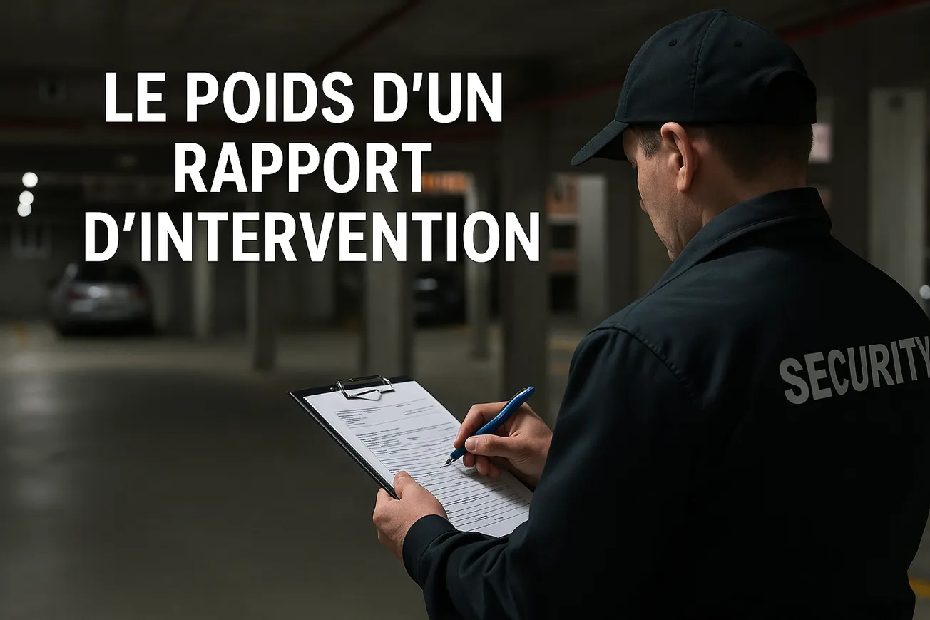 Quand un rapport d’intervention d'un agent de sécurité fait pencher la balance de la justice