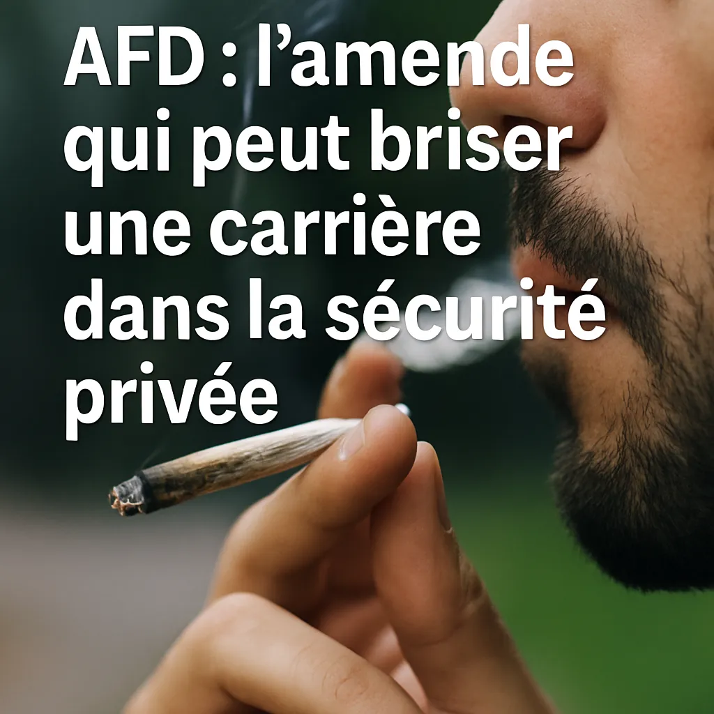 Amende Forfaitaire Délictuelle (AFD) : l’amende qui peut briser une carrière dans la sécurité privée