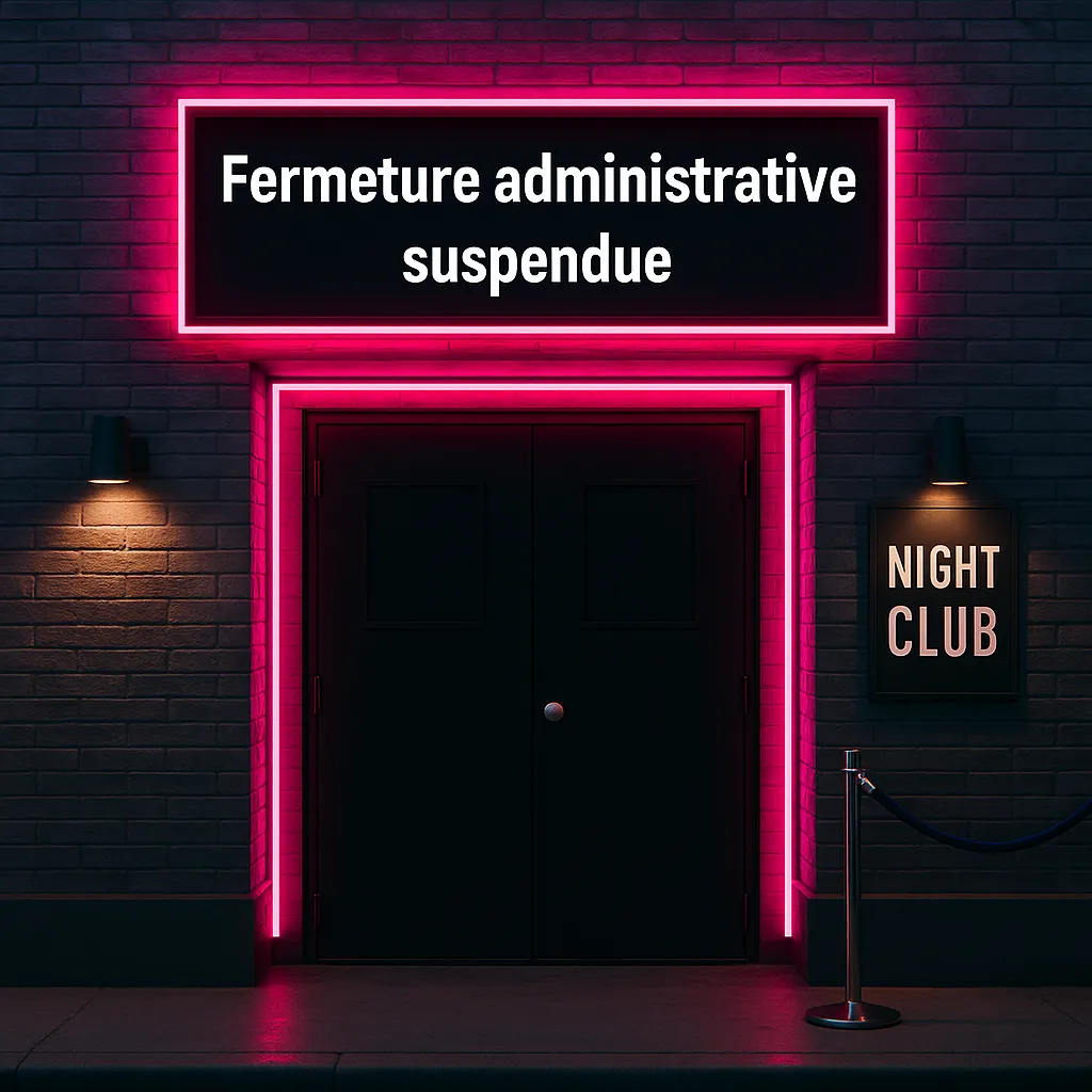 Un tir sur un agent de sécurité, peut-il justifier la fermeture d'une discothèque ?