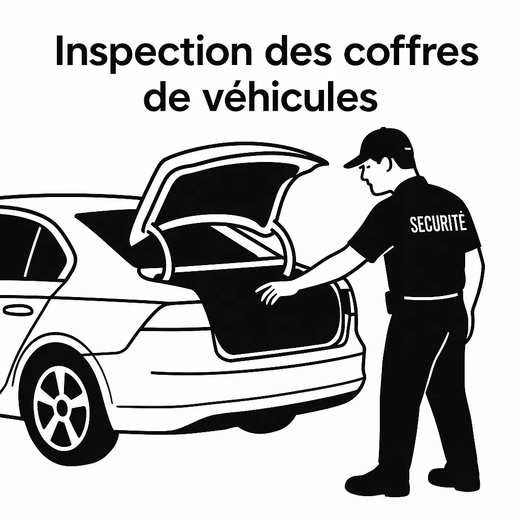 🔎 Sécurité privée : bientôt le droit d'inspecter les coffres de véhicules lors des grands événements ?