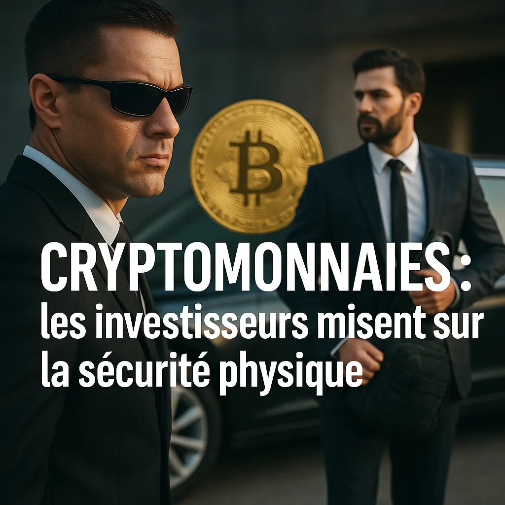 Cryptomonnaies sous tension : pourquoi les entrepreneurs crypto se tournent vers la protection rapprochée