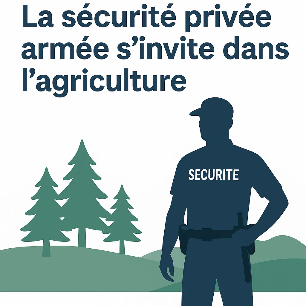 Quand la sécurité privée armée s’invite dans une loi sur l’agriculture