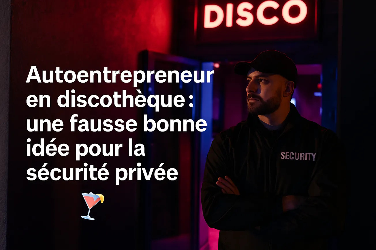 Autoentrepreneur en discothèque : une fausse bonne idée pour la sécurité privée