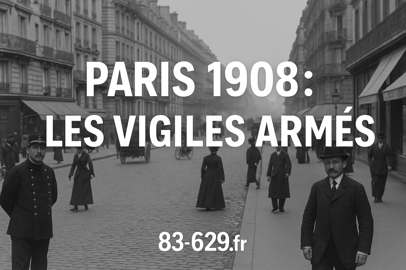 1908 : quand les « vigiles parisiens » voulaient déjà armer la sécurité privée