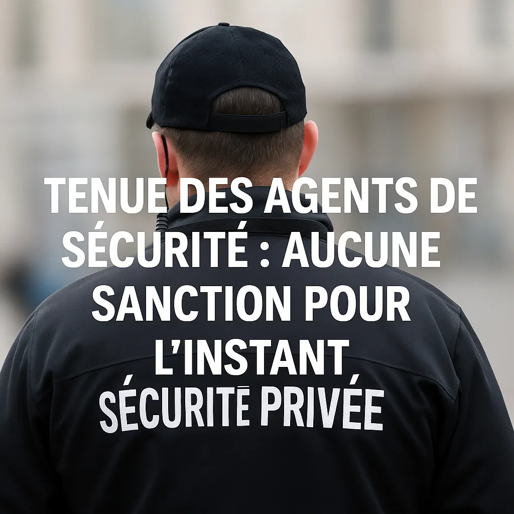 Tenue des agents de sécurité : le CNAPS n’a (encore) sanctionné personne