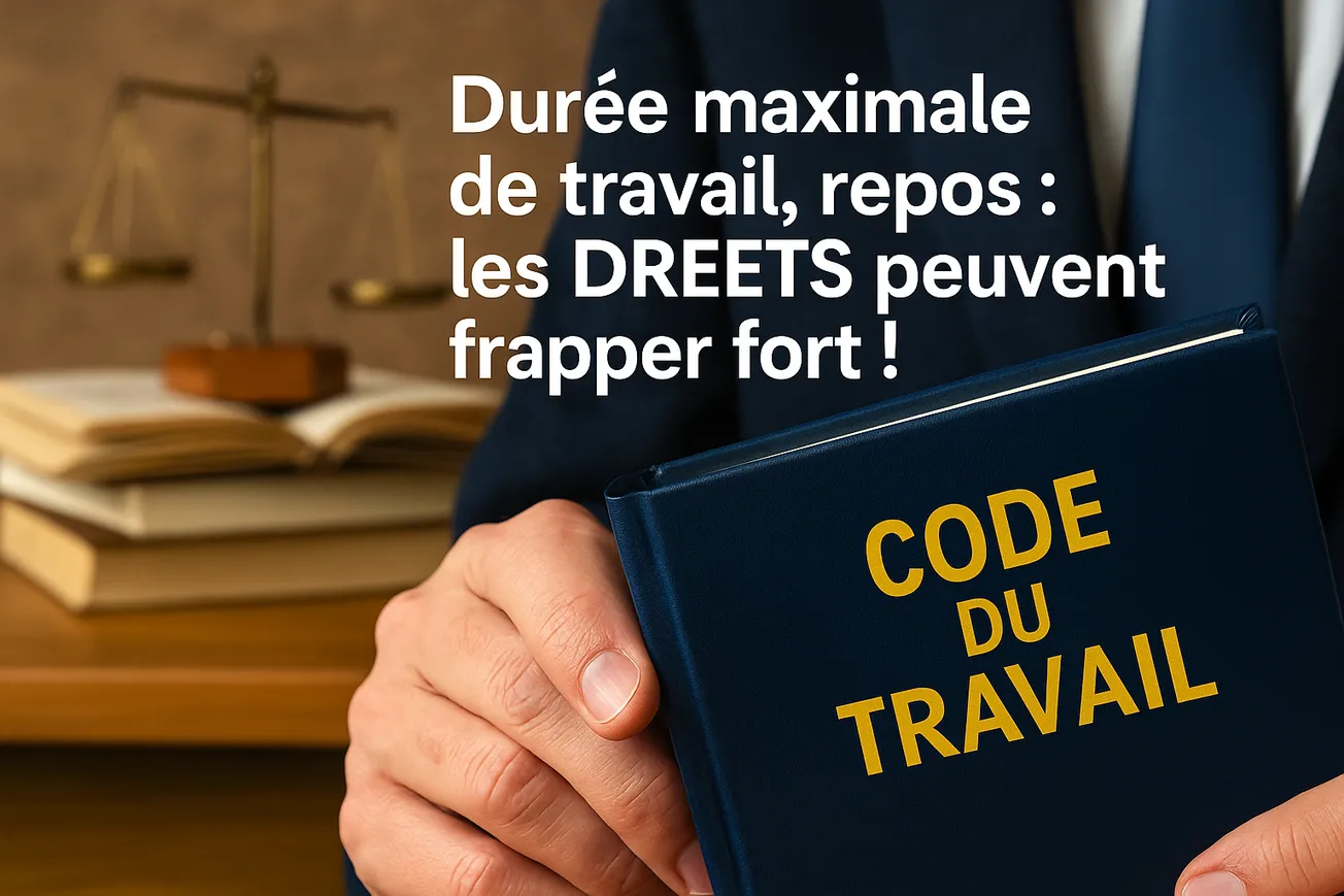 Durée maximale de travail, repos : les DREETS peuvent frapper fort !