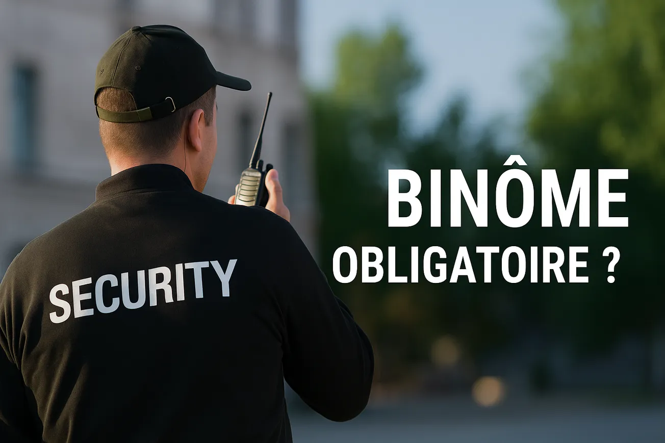 Sécurité privée : le binôme devient-il une obligation de fait ?