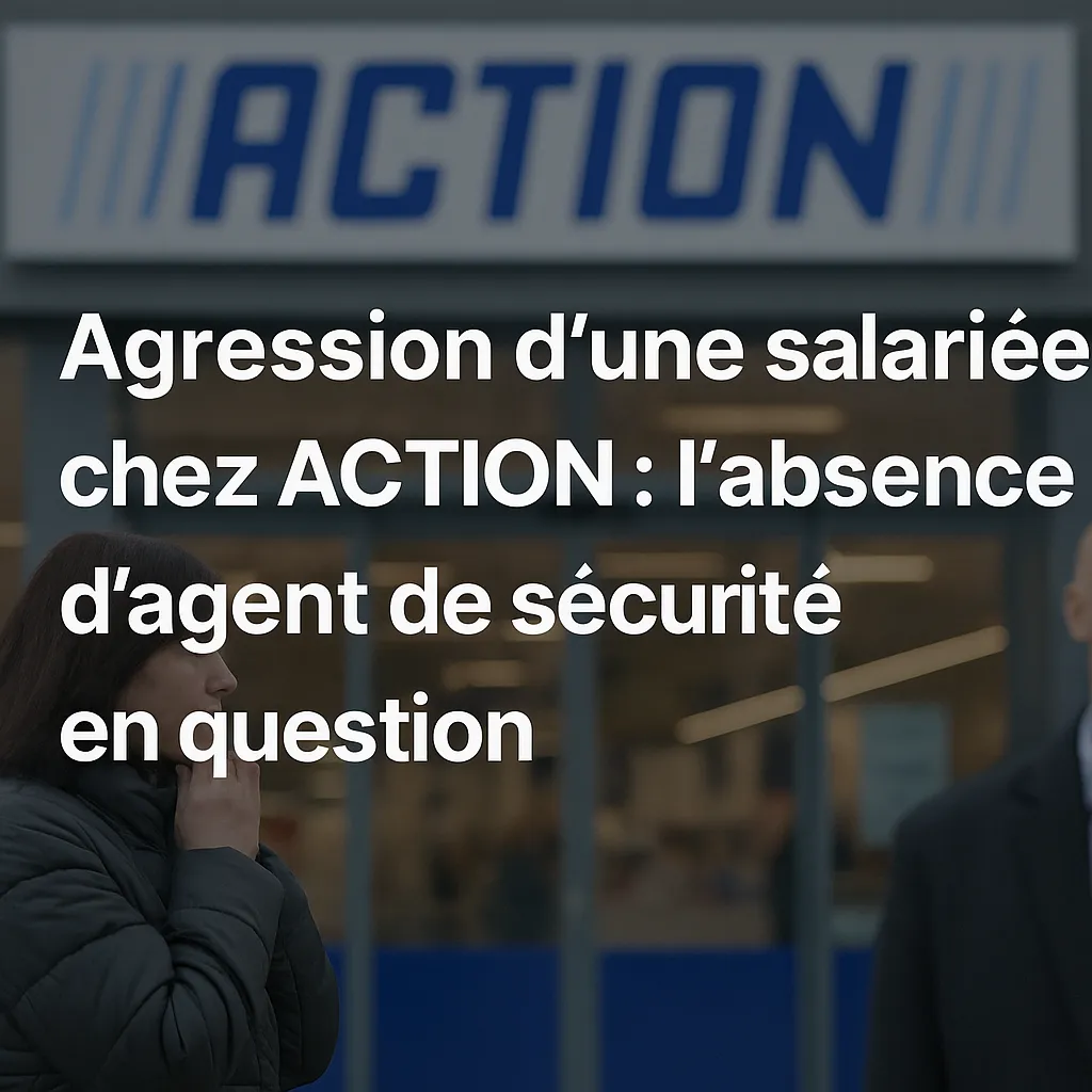 Agression d’une salariée chez ACTION : l’absence d’agent de sécurité en question