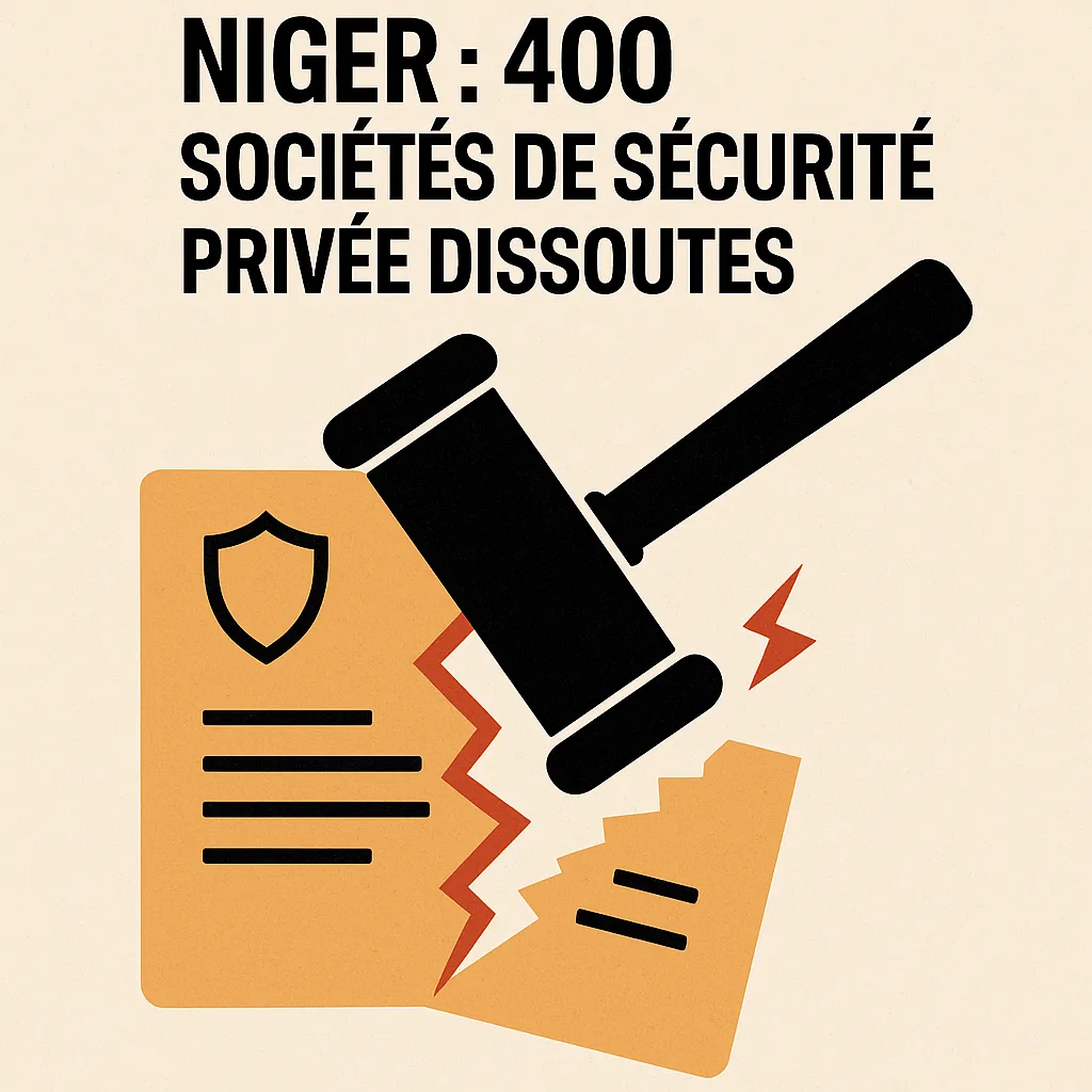 Niger : coup de balai historique dans la sécurité privée