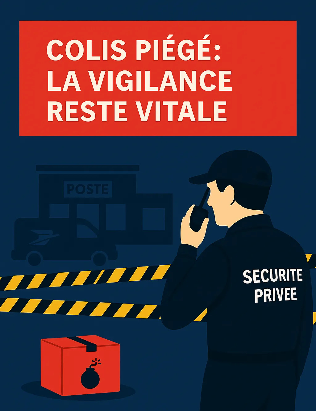 Colis piégés : une menace toujours probable, même en temps calme