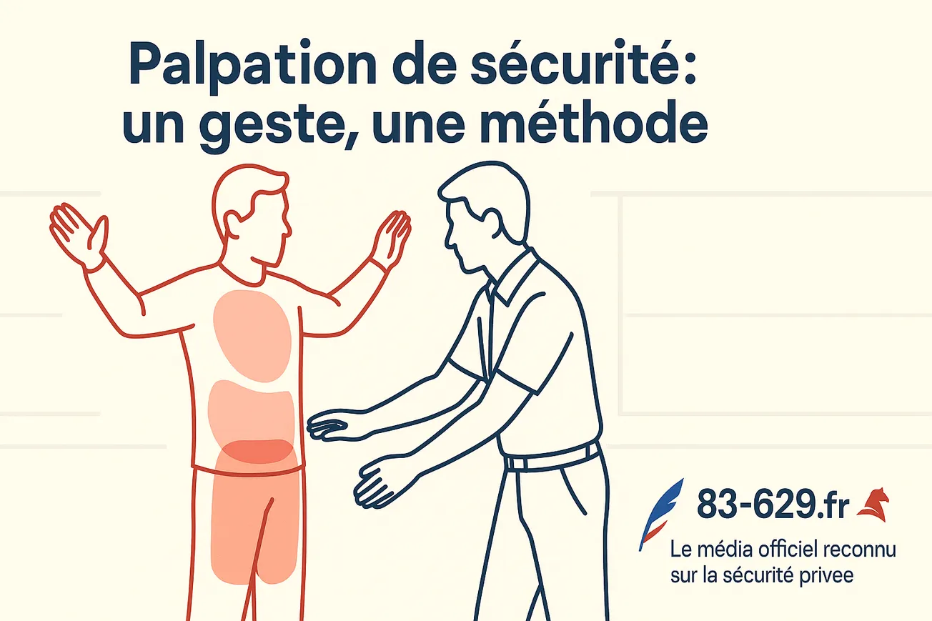 Une vidéo officielle pour uniformiser l’enseignement de la palpation de sécurité