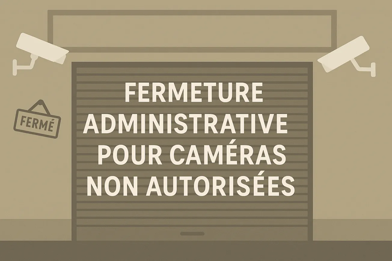 Montpellier : fermeture administrative confirmée pour un commerce équipé de caméras non autorisées