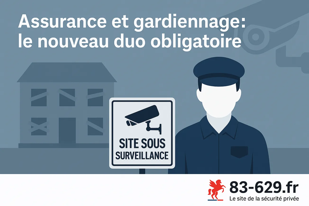 Quand l’assureur impose le gardiennage : la sécurité privée devient une condition de garantie