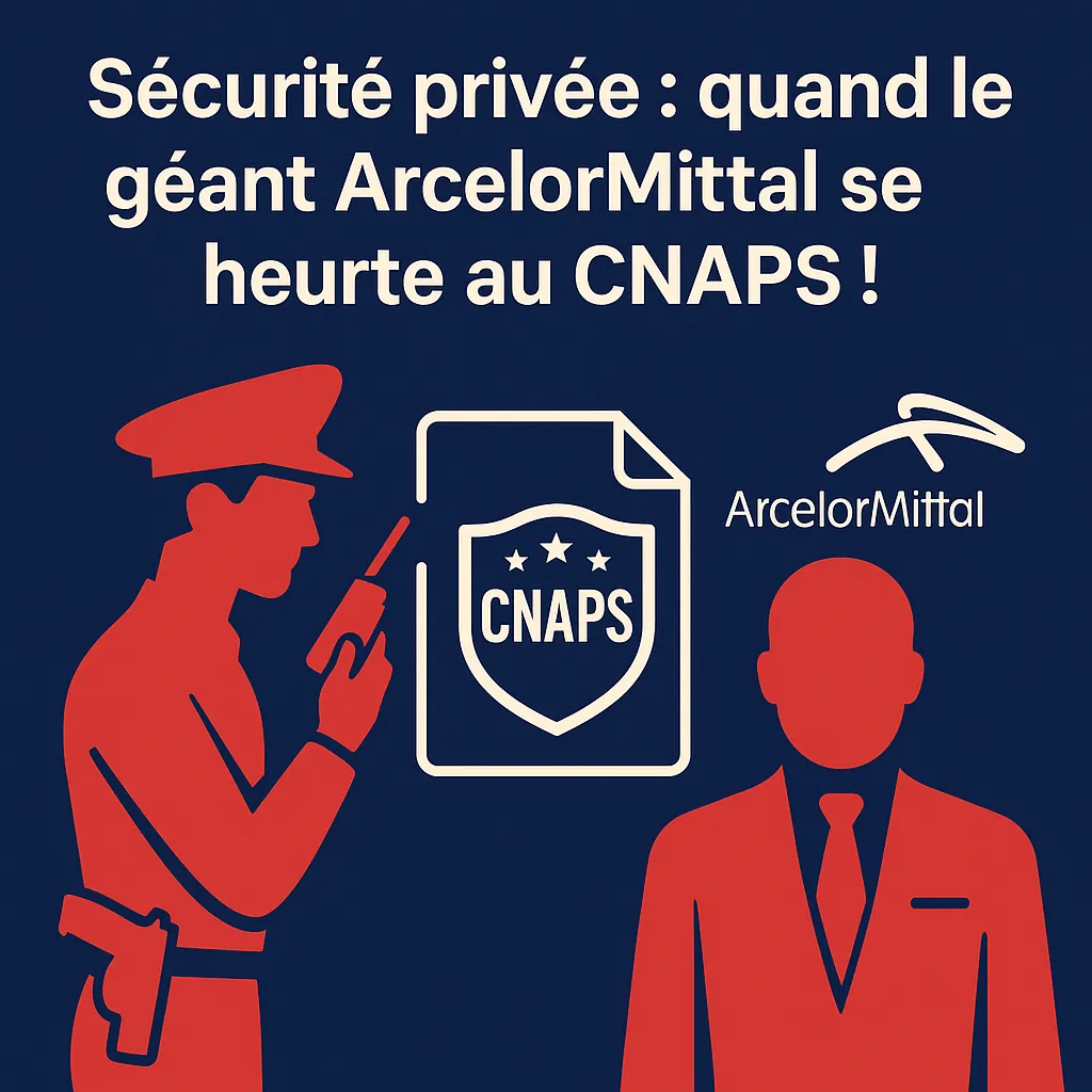 Sécurité privée : quand le géant ArcelorMittal se heurte au CNAPS !