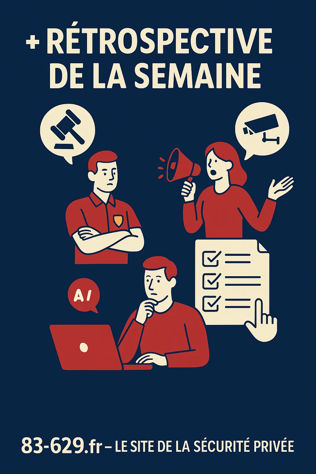 Votre récap’ sécurité privée de la semaine - dérives, décisions et attentes qui montent