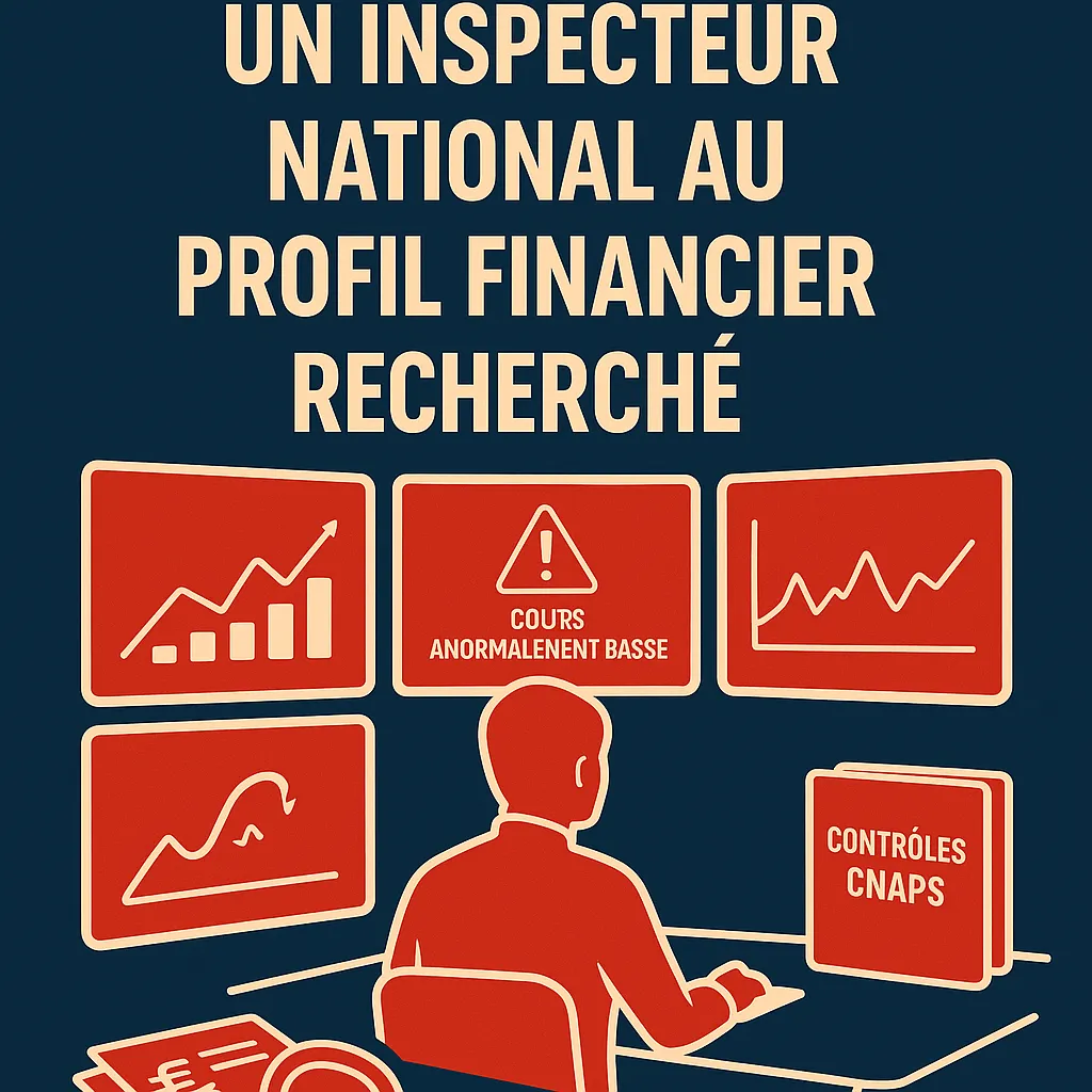 Le CNAPS recrute un inspecteur "profil financier" : une montée en puissance sur le terrain économique
