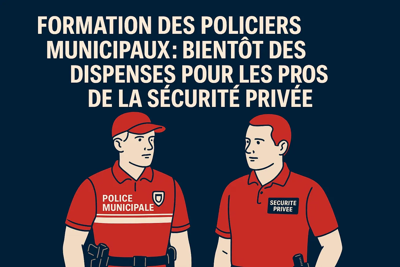 Formation des policiers municipaux : bientôt des dispenses pour les pros de la sécurité privée !