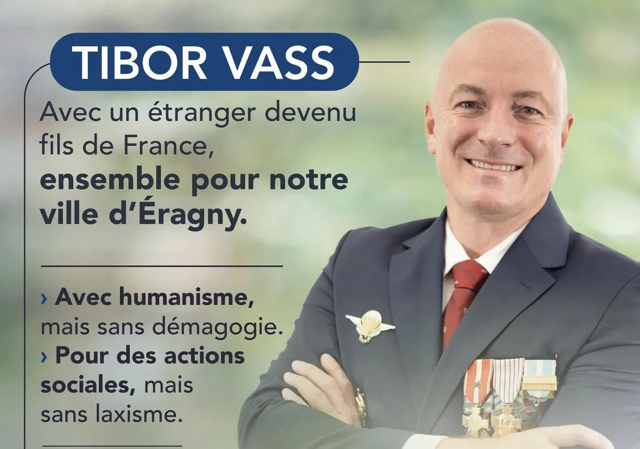 Tibor Vass : du 2e REP à la mairie d'Éragny ?