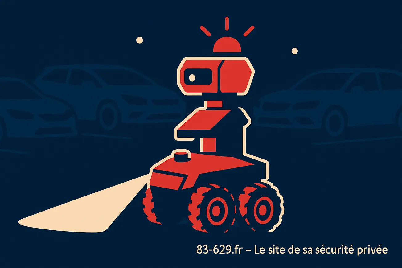 Robots de sécurité : derrière le SecuRobot de Securitas, le GR100 français de Running Brains